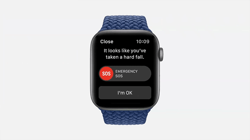 Apple Watch Series SE 40mm tính năng khẩn cấp
