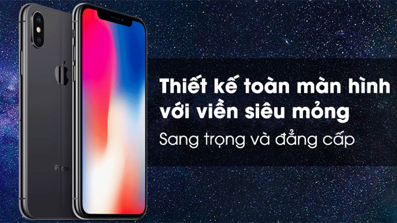 iPhone X thiết kế đẹp cầm nắm thỏa mái